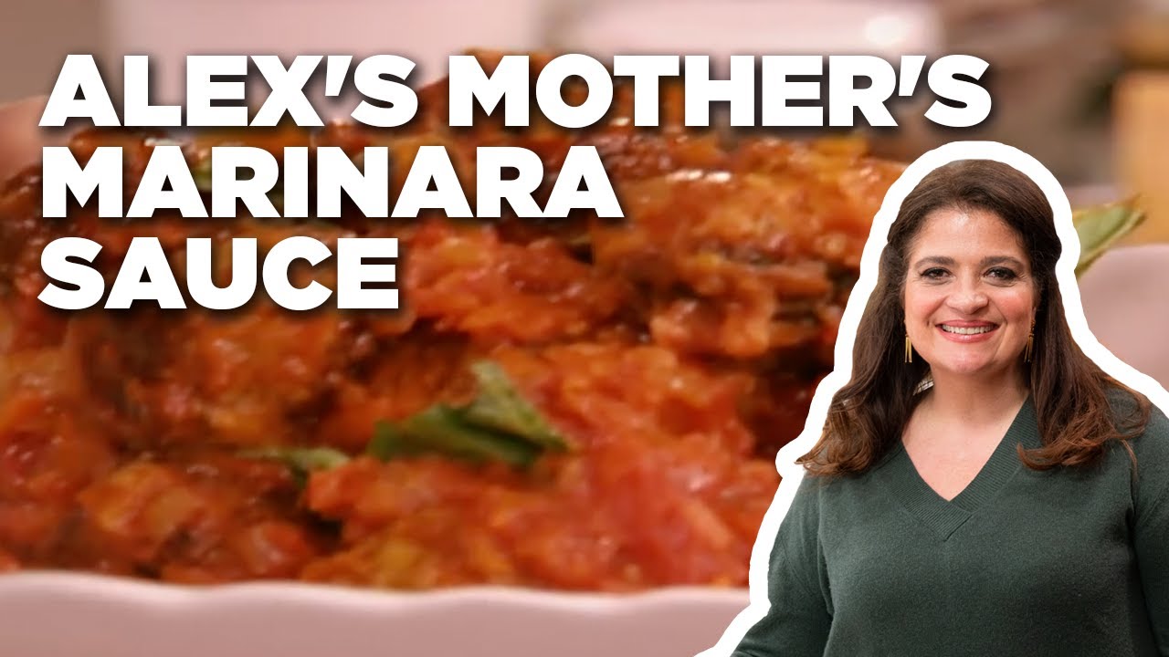 Alex Guarnaschelli's Mother's Marinara Sauce Recipe | Alex's Day Off | Food Network Alex Guarnaschelli's Mother's Marinara Sauce Recipe | Alex's Day Off | Food Network