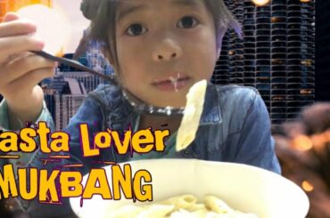 ITALIAN PASTA LOVER MUKBANG AT MOD