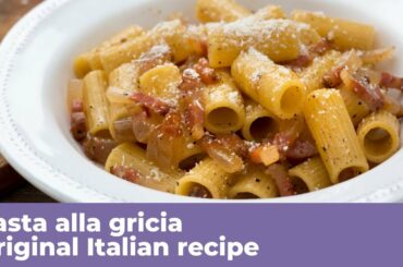 PASTA ALLA GRICIA - Original Italian recipe