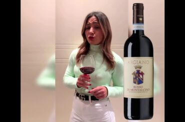 Italian wine Rosso di Montalcino DOC from Argiano Winery 1580 Chinese & English Virtual tasting.