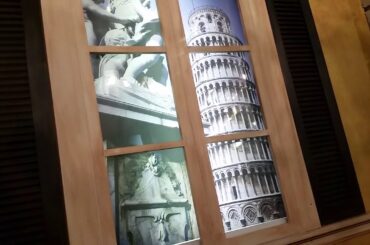 waiting for the italian food