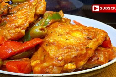 ITALIAN CHICKEN CACCIATORE | POLLO ALLA CACCIATORA | HOW TO COOK ITALIAN | LUTONG BULAKENYO