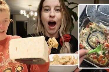 MAKING VIRAL TIKTOK PASTA RECIPE