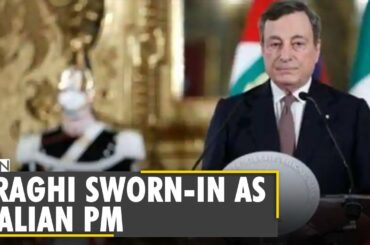 Mario Draghi sworn-in as Italian Prime Minister