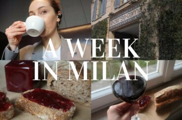 A Week in MILAN | Life in Italy, Produce Markets, Working & Cooking | Kaija Love