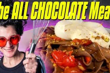 A Full Course Italian CHOCOLATE Meal