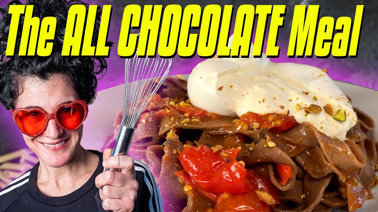 A Full Course Italian CHOCOLATE Meal A Full Course Italian CHOCOLATE Meal