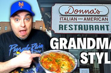 Eating Eggplant Parmesan At A New Old School Italian Restaurant - derryX Dines