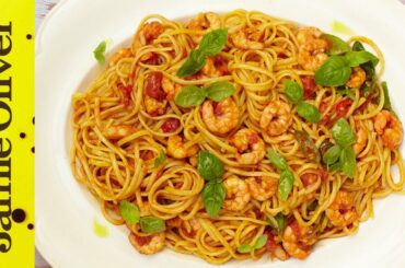 Prawn Linguine | Jamie’s 15 Minute Meals (2012)