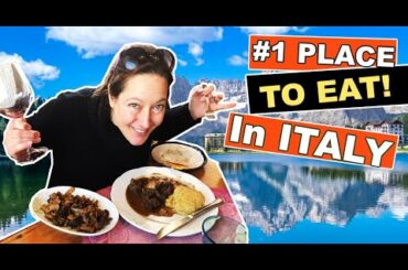 #1 Restaurant in the Dolomites | Best Food in Italy | Mountain Goat Stew | Travel vlog | Tre Cime