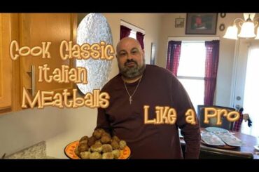 How to Make Meatballs Like a Pro l Italian Meatball Recipe