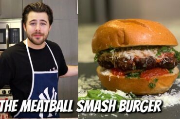 Worlds First MEATBALL Smash Burger | Cooking with Dommy D