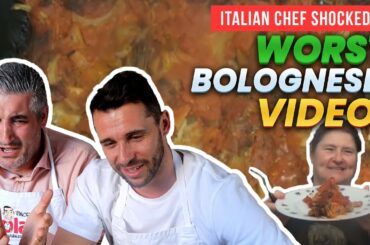 Italian Chef Shocked by WORST BOLOGNESE SAUCE By Kay's Cooking