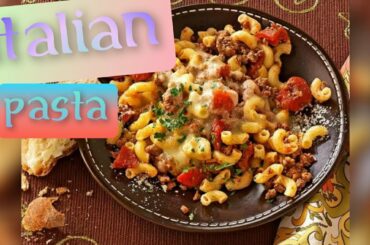 pasta/ Italian pasta/ macaroni/ special mixed vegetable pasta/ capsicum pasta /eazy recipe/