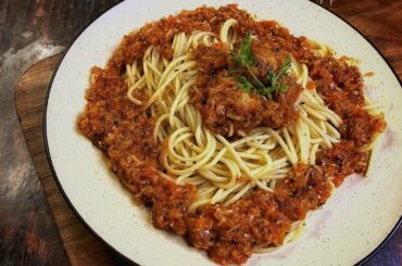 Spaghetti Meat Ball Recipe | How to Make Spaghetti and Meat ball | Italian Recipe | Spaghetti Recipe