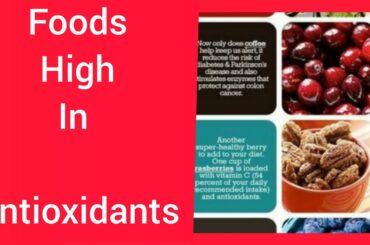 Foods High In Antioxidants