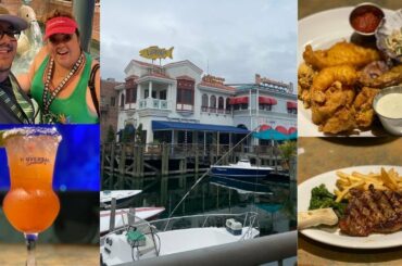 Lombard's Seafood Grill Dining Review & Fireworks | Universal Studios Orlando