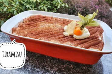 Authentic homemade tiramisu recipe from Italy