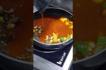 MIX SAUCE PASTA || RECIPE VIDEO || ITALIAN FOOD || STREET FOOD || #shorts #recipevideo