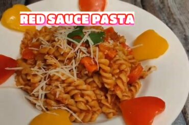 Red Sauce Pasta | Pasta Recipe | How To Make Red Sauce Pasta? | Arrabiata pasta | Italian pasta