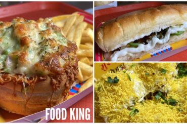 Combo 59 (Burger Pizza And Fries | Italian FL | Cheesy Basket Chat | Food Mohalla | Food King