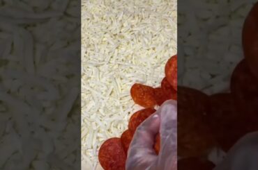 Fancy Food Compilation | Big Size Pizza For Your Family #Shorts