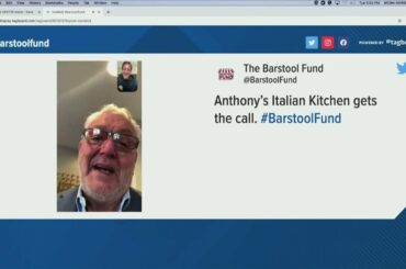 Anthony's Italian Kitchen is a recipient of The Barstool Fund