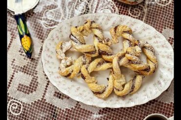 Nutella Puff Pastry Twists  - Rossella's Cooking with Nonna