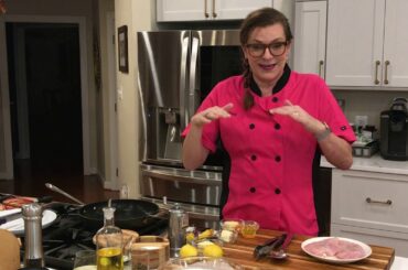 How to make Chicken Piccata in Josie's FUN Kitchen #chicken #italian #cook #howdoImake