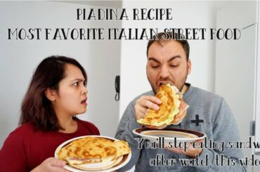 Easy Piadina Recipe - The Most Favorite Italian Street Food (ENG SUB) -