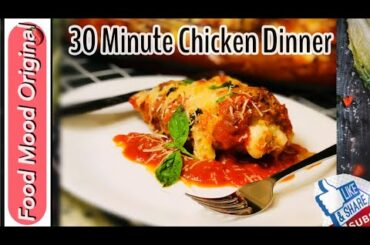 Easy Chicken Parmesan Recipe with homemade Marinara Sauce| Italian Classic Chicken Parm Recipe