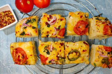 Focaccia bread recipe| Easy Italian bread recipe| How to make focaccia bread at home| Mukta Sethia