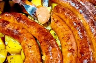 Best way to cook Italian sausage and potatoes (baked Italian sausage)