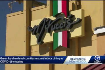 Some restaurants resume limited indoor dining as different COVID-19 variants spread