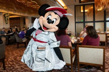 Best Character Meal Breakfast at Disney World?  Topolino's Terrace Breakfast Review