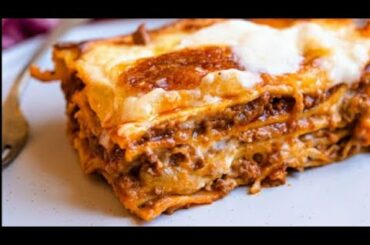 How to make italian lasagna || easy lasagna recipe || come fare le lasagne