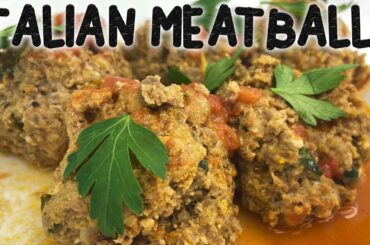Italian Meatballs. Best homemade recipe.