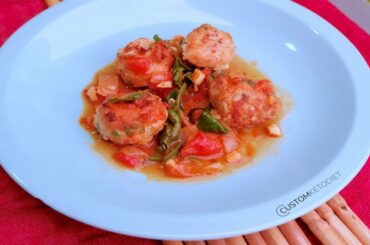Keto Italian Pork Meatballs Recipe - Keto Meatballs  | Keto Recipes
