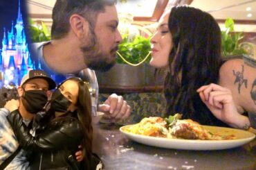 VALENTINES AT MAGIC KINGDOM & DINING AT TONY'S TOWN SQUARE RESTAURANT!