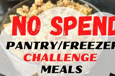 EASY PANTRY  MEAL CHALLENGE RECIPES | EXTREME GROCERY BUDGET MEALS | Gumbo & Dirty Rice Cook With Me