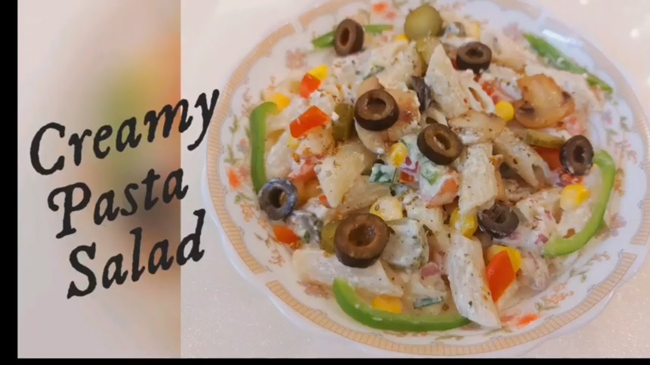 Creamy Pasta Salad | Pasta Recipe | Salad Recipe | How to make Creamy Pasta Salad | Italian Creamy Pasta Salad | Pasta Recipe | Salad Recipe | How to make Creamy Pasta Salad | Italian