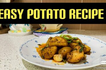 EASY AND DELICIOUS POTATO RECIPE WITH ITALIAN HERBS//dailymarie vlog ....