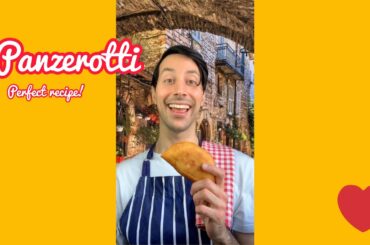 PANZEROTTI, traditional Italian recipe #shorts