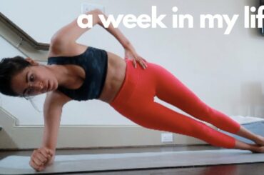 a realistic week in my life | food, workouts & more VLOG