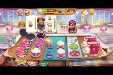 COOKING CITY GamePlay #14, Ice Cream Shop, Mini Cafe, Rome, Italy (iOs & Android) Walkthrough,Won