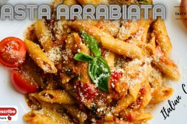 Pasta Arrabiata Recipe |  Italian  Cuisine | Easy Pasta Recipe | Tiffin Recipe| Arpi's Kitchen