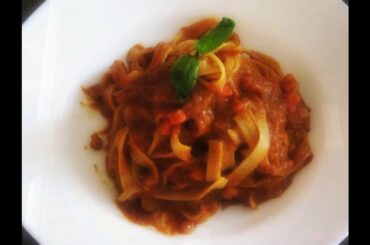 043  REAL Italian Pasta Bolognese - RESTAURANT RECIPE for sauce with advance preparation technique