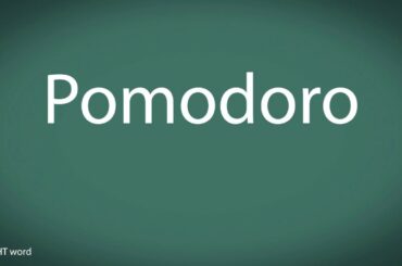 How to pronounce Pomodoro [Italian food]
