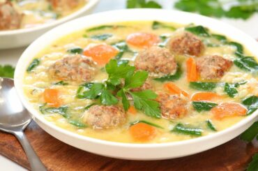 Italian Wedding Soup | Make Ahead + Freezer Meal Recipe