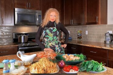 Italian Pasta with Shrimp